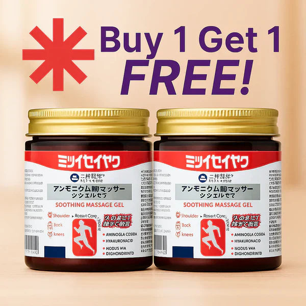 RapidRelief+ Japanese Pain Relief Massage Gel (🔥 Buy 1 Get 1 Free 🔥)