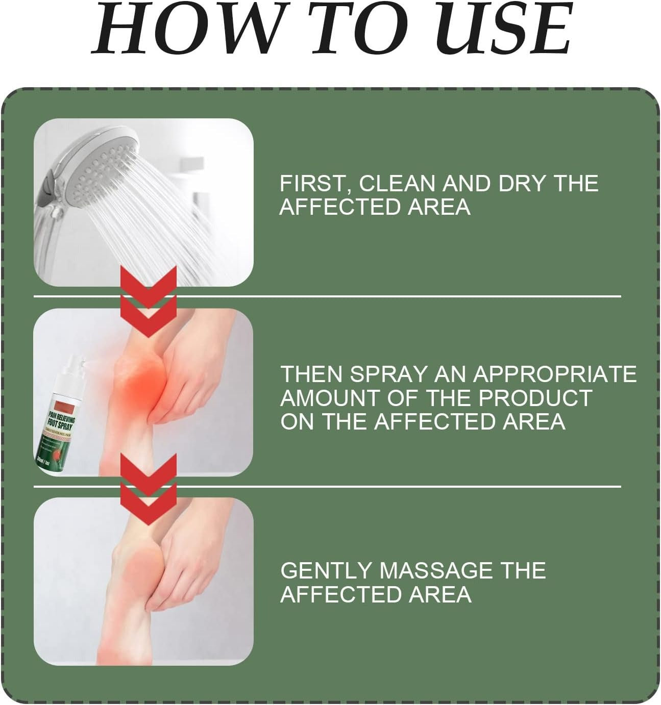 RapidRelief™ Foot & Joint Pain Relieving Spray - (Buy 1 Get 1 Free🔥🔥)
