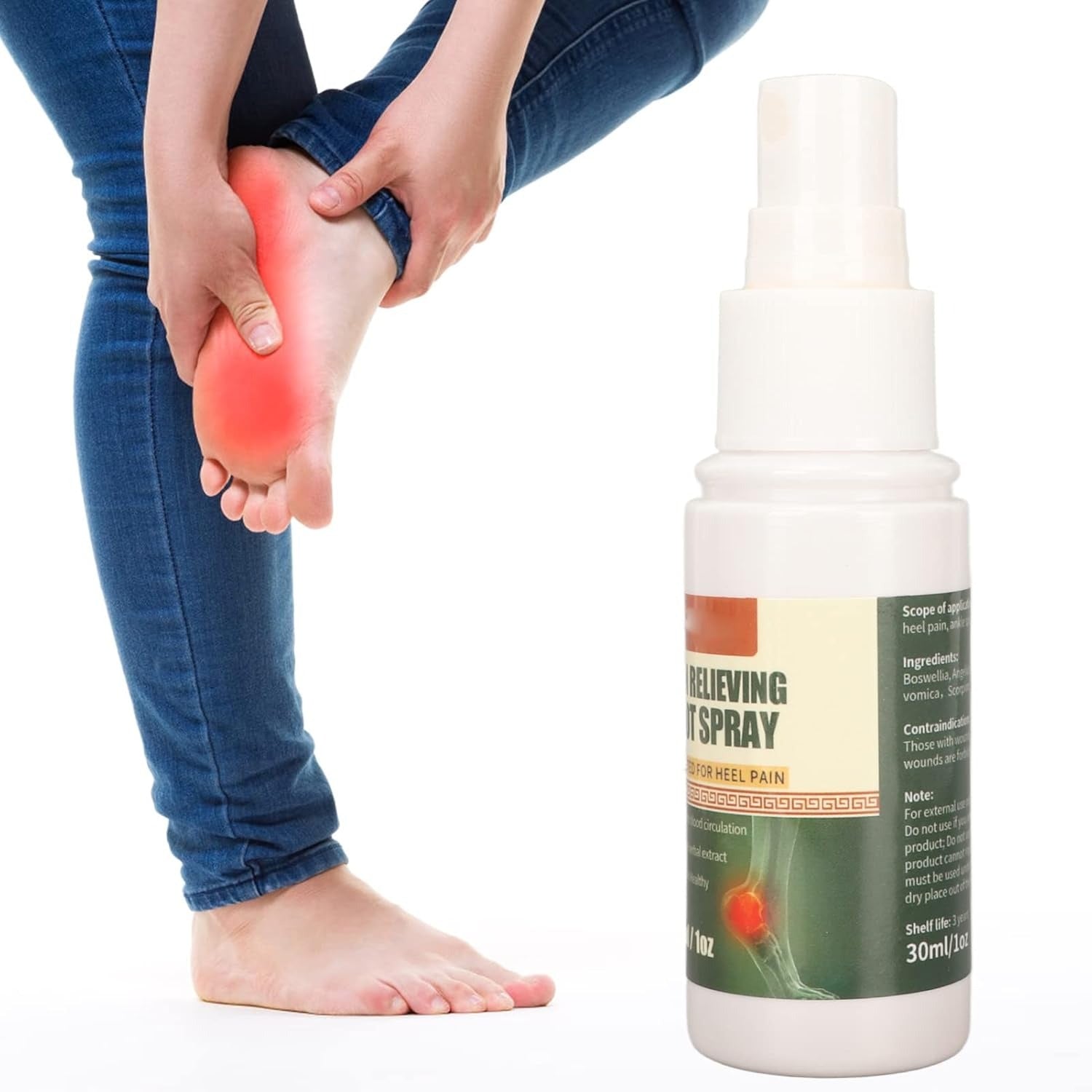 RapidRelief™ Foot & Joint Pain Relieving Spray - (Buy 1 Get 1 Free🔥🔥)