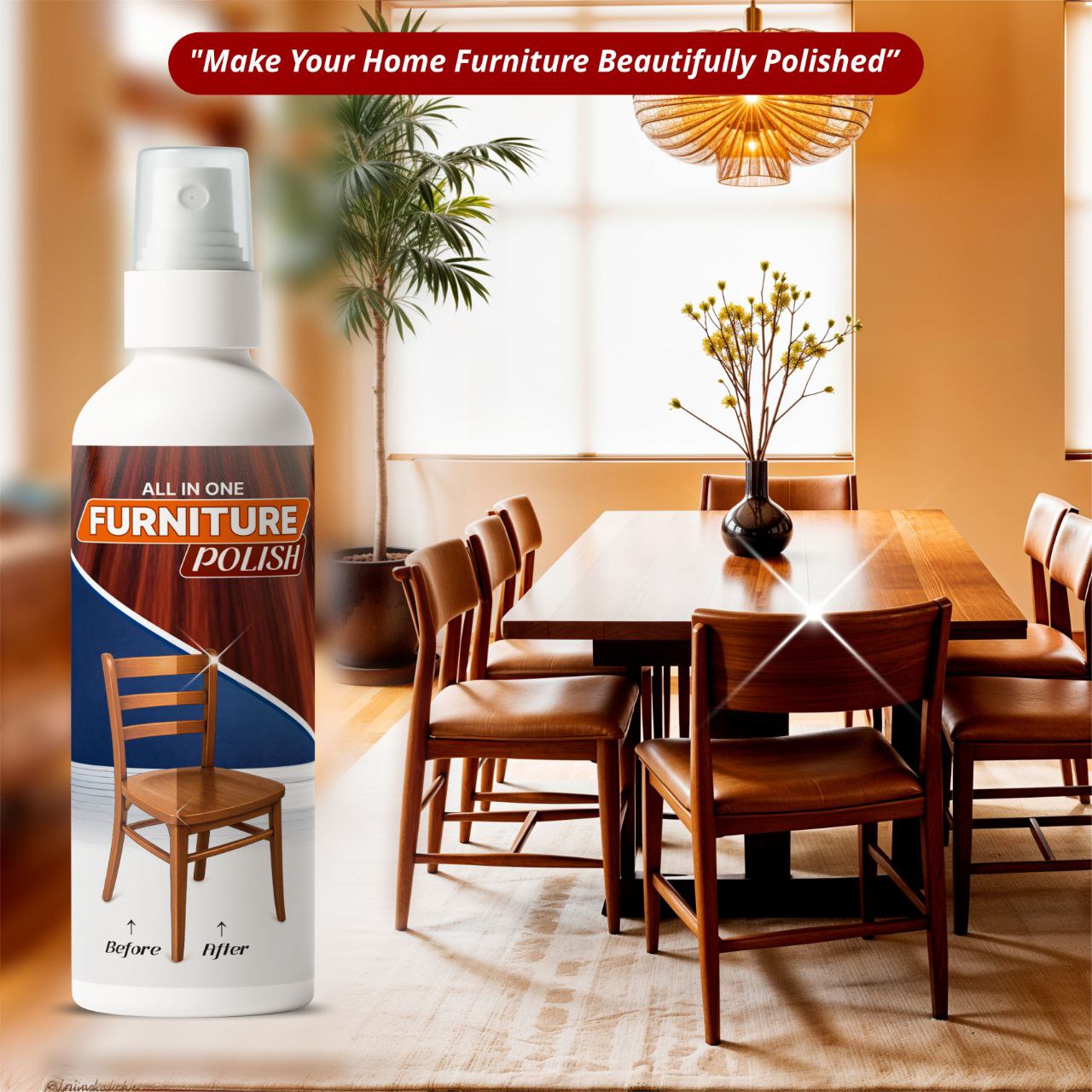 Furniture Polish and Cleaner Spray - 🔥 Buy 1 Get 2 FREE 🔥